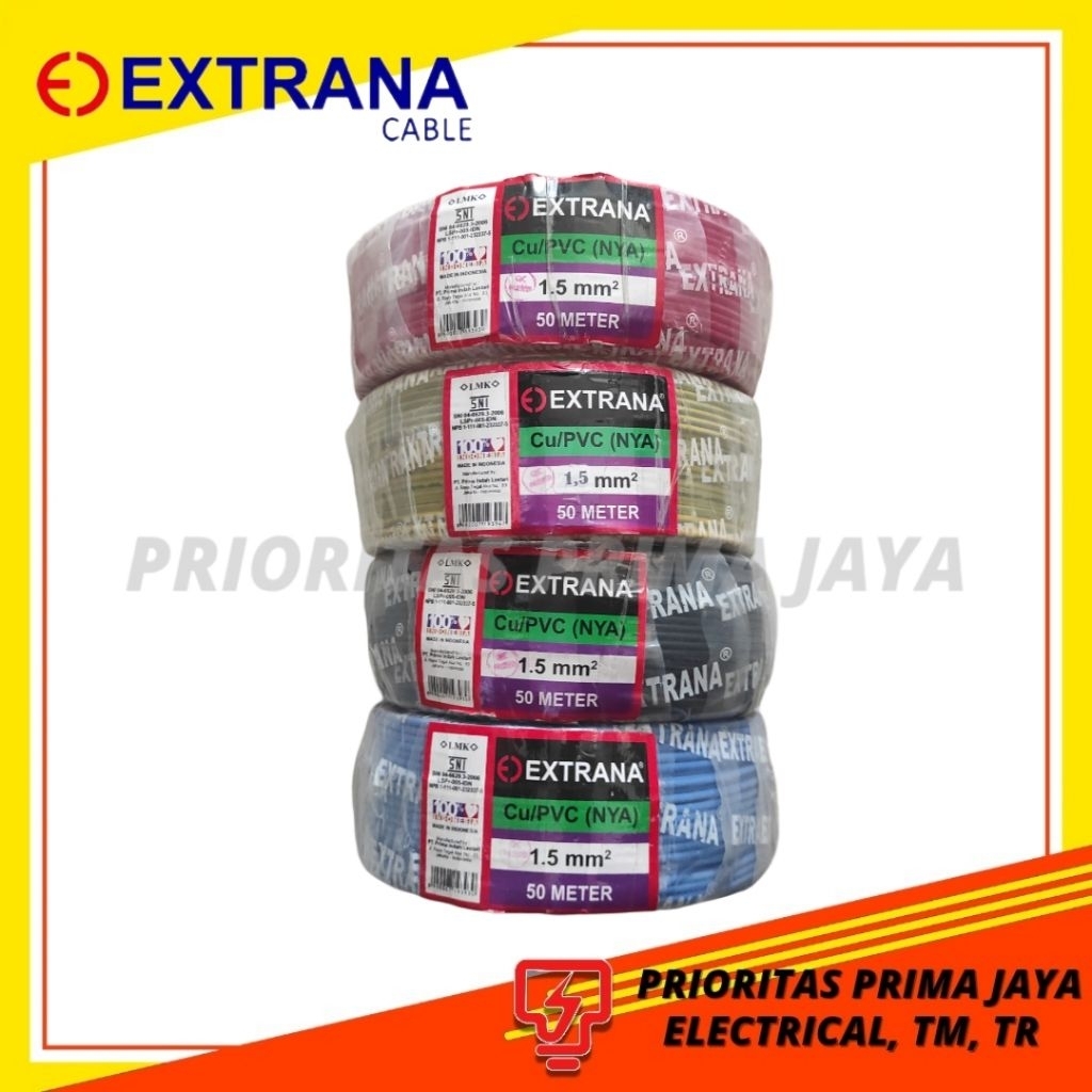 Kabel Extrana NYA 1,5MM @ 50M