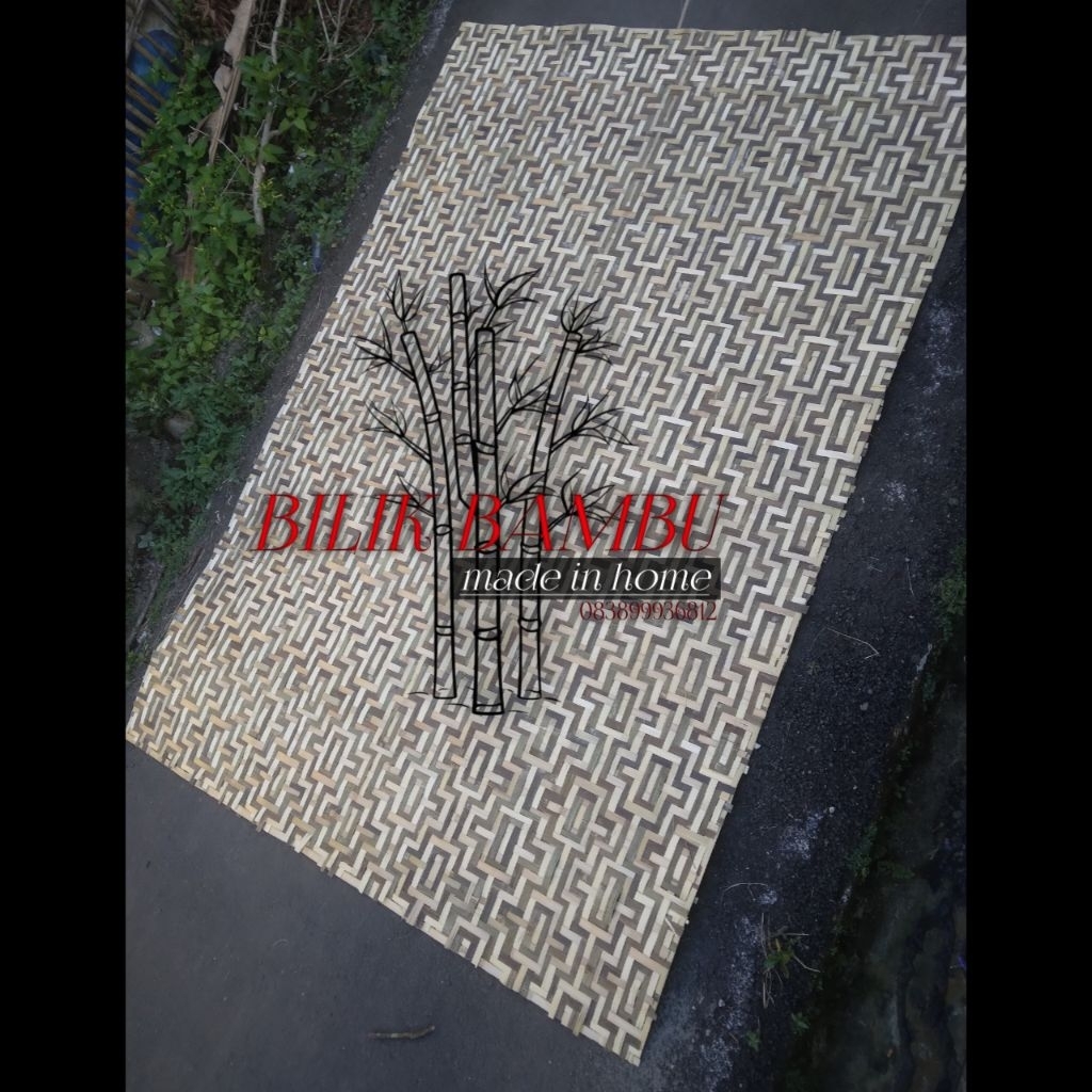 gedek/anyaman bambu/bilik uk 3x2