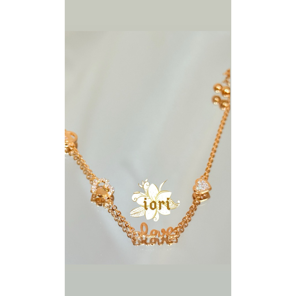 Gelang Serut Variasi Emas G375 8K