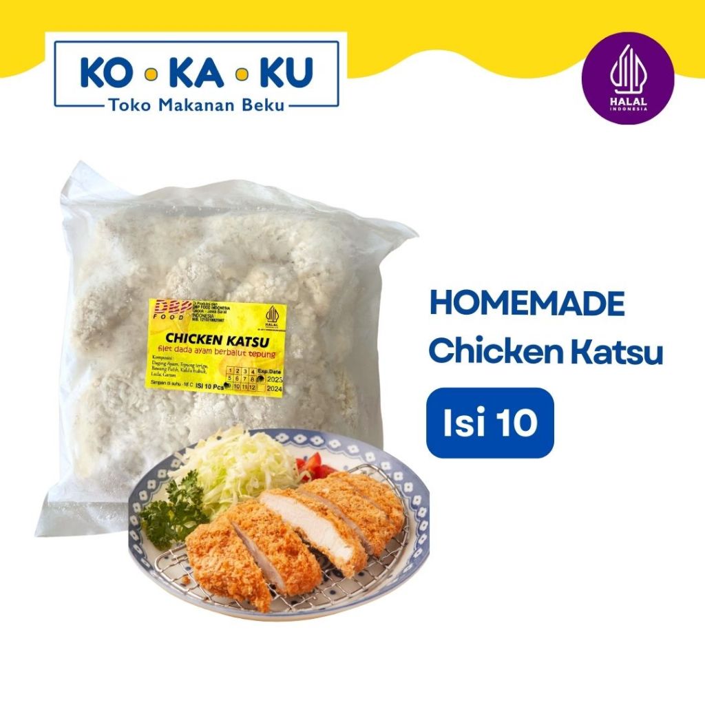 

DBP Food - Homemade Chicken Katsu - Isi 10