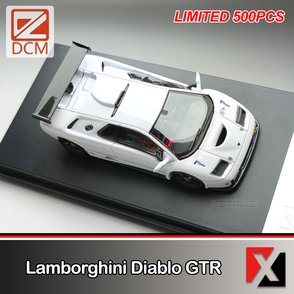 DCM 1:64 Lamborghini Diablo GTR White