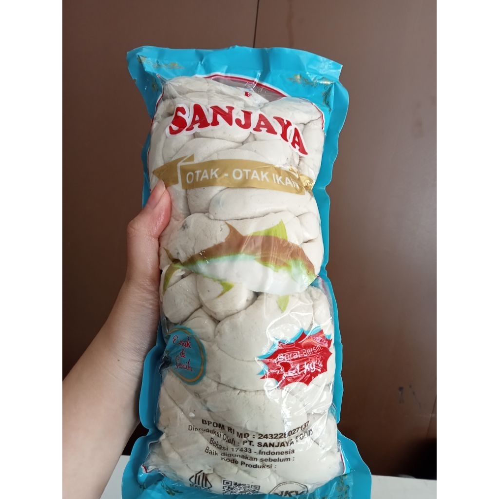 

OTAK OTAK IKAN SANJAYA 1KG ISI ±50PCS ENAK GURIH READY