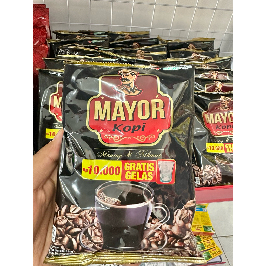 

Kopi Mayor 120g Free Gelas
