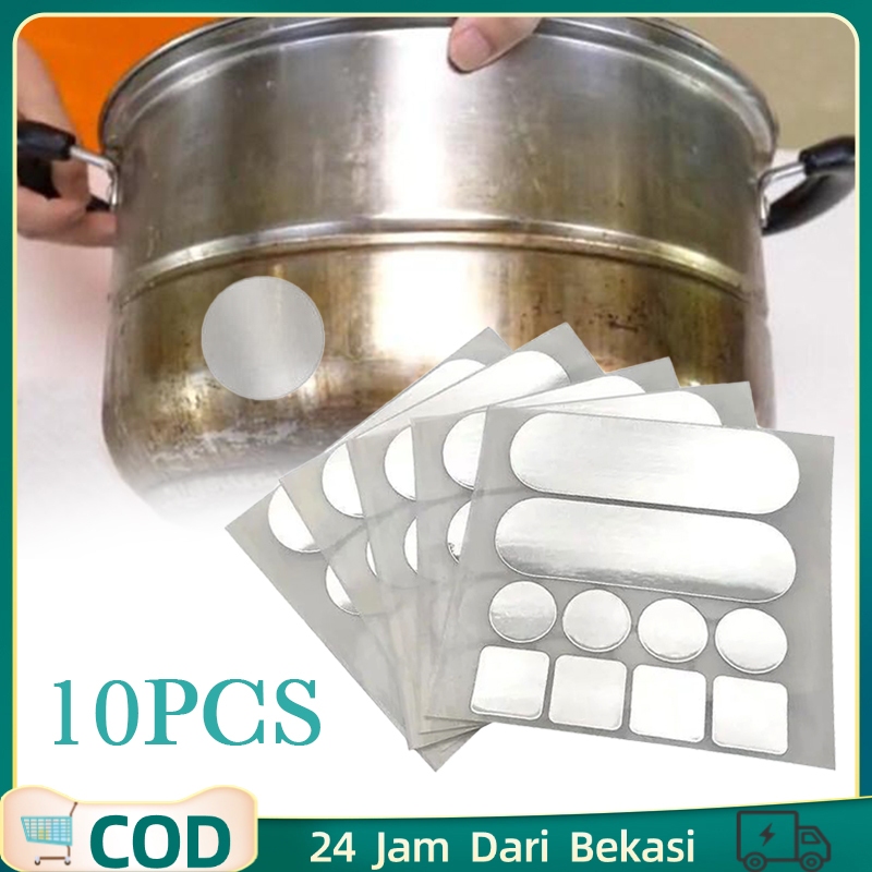 10 Pcs 0penambal Panci Tambal Panci Bocor Lem Tambal Panci Tahan Api Penambal Panci Aluminium