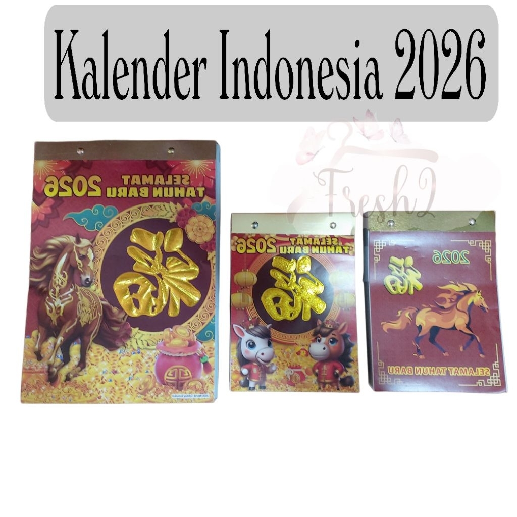 

GROSIR KALENDER HARIAN LOKAL 2026 /CALENDER INDONESIA 2026 / kalender Indonesia 2026