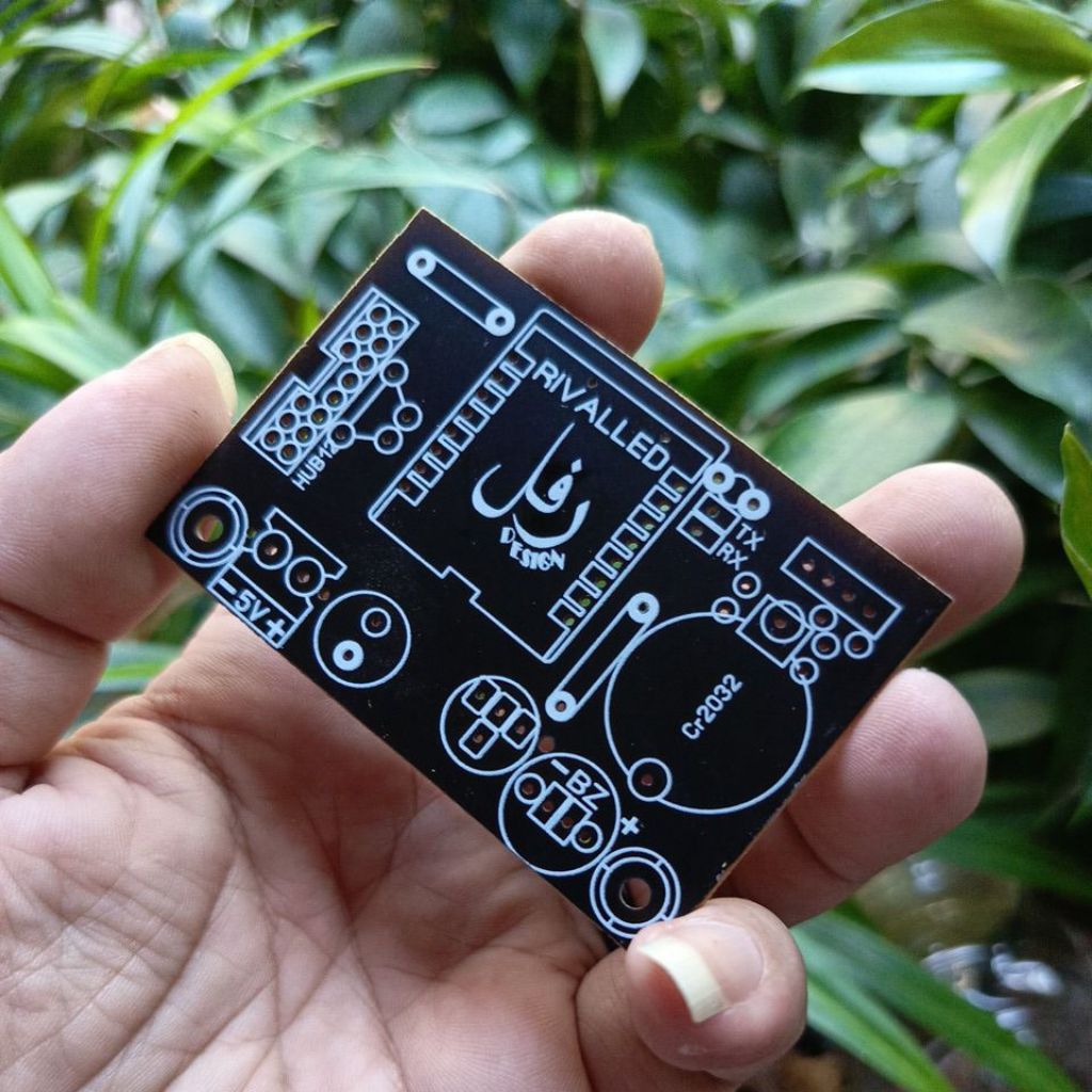PCB JWS  Jam Waktu Sholat P10 1 Hub 12