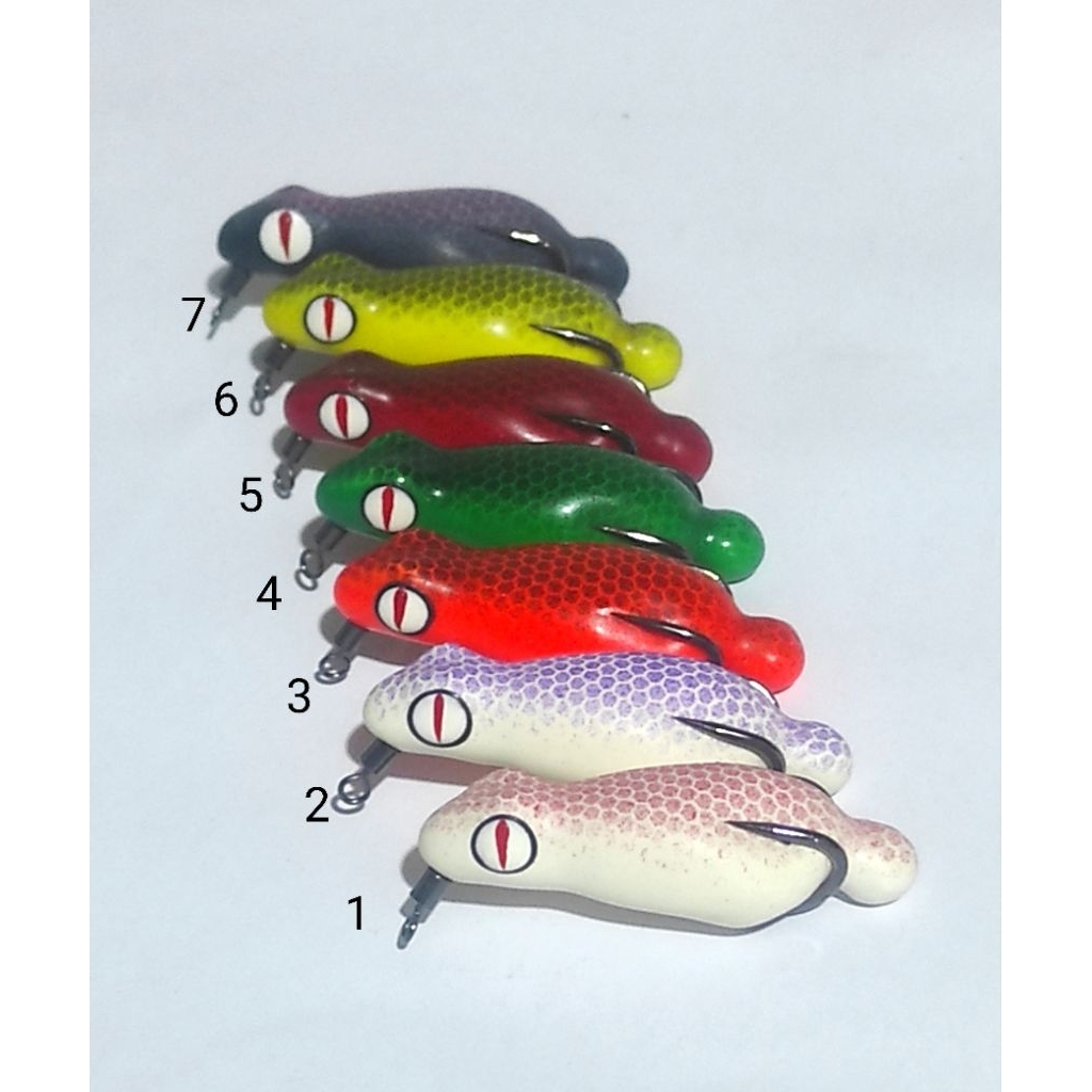 SOFT FROG / SOFROG Geol WTD Ukuran 5cm Hook Kenzi 2/0