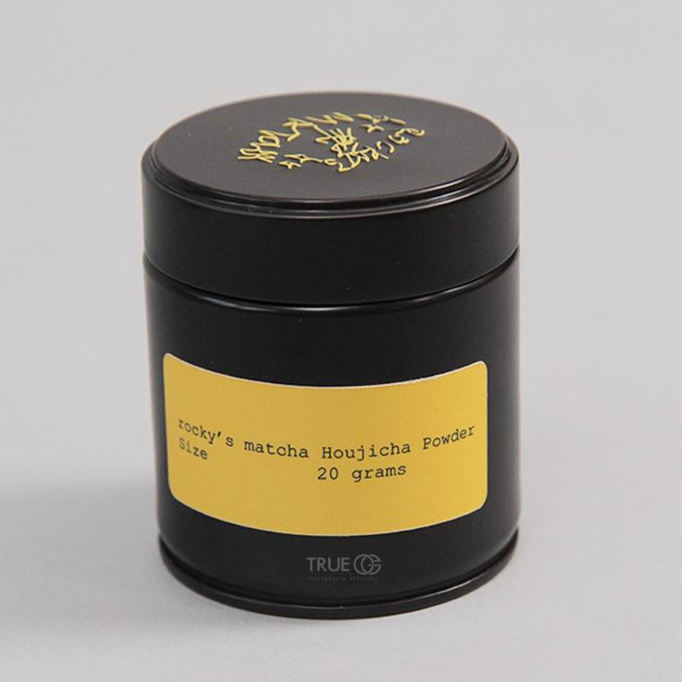 

Rocky's Matcha Houjicha Powder (Black) Authentic