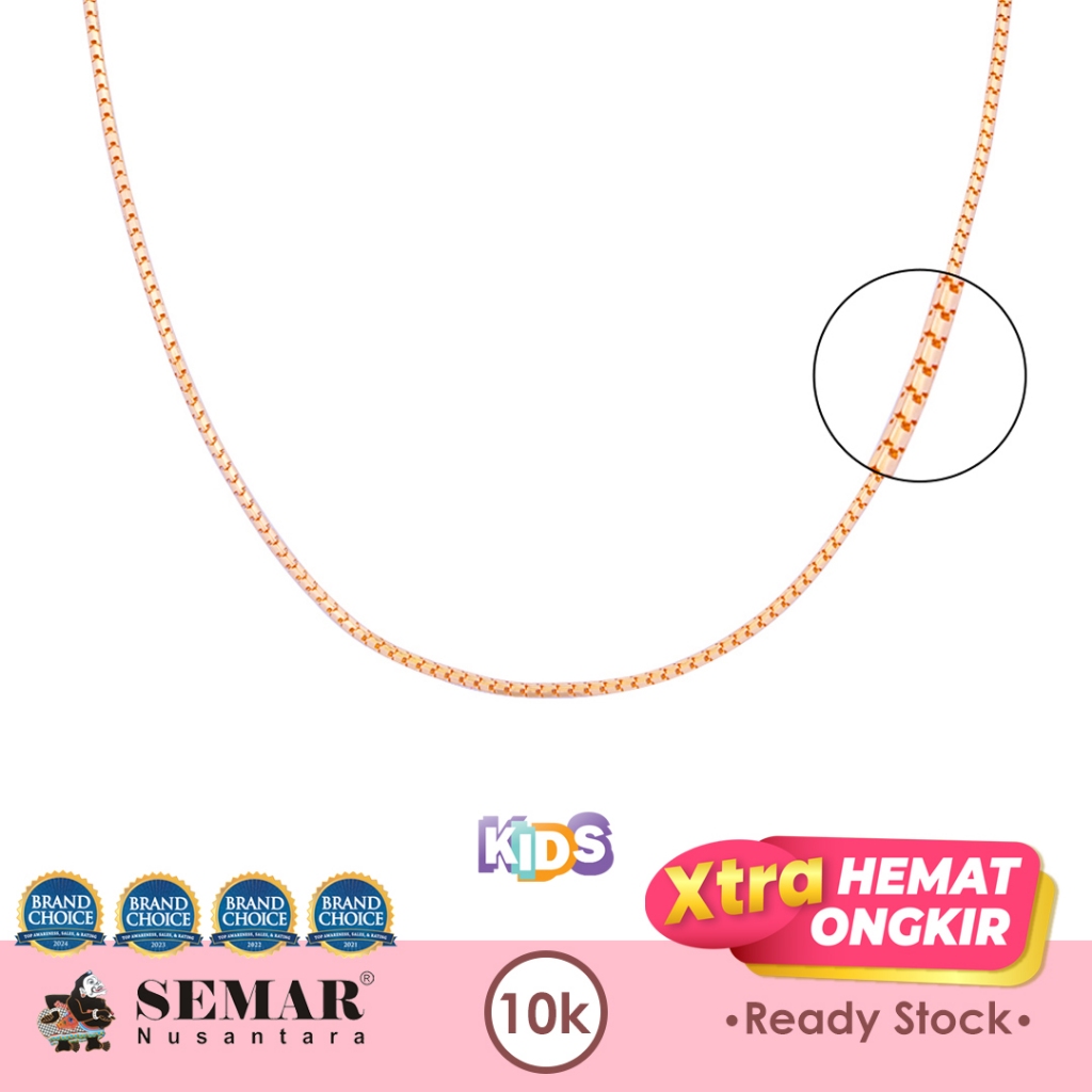 Kalung Emas Anak Milonika Shiny Gold 10K Semar Nusantara