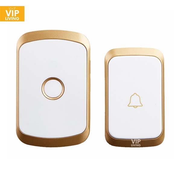 THOME  Bel Rumah Wireless Waterproof Tanpa Kabel IP44 Musik JMI Door Bell Pintu 1 Receiver A2 IP44 M
