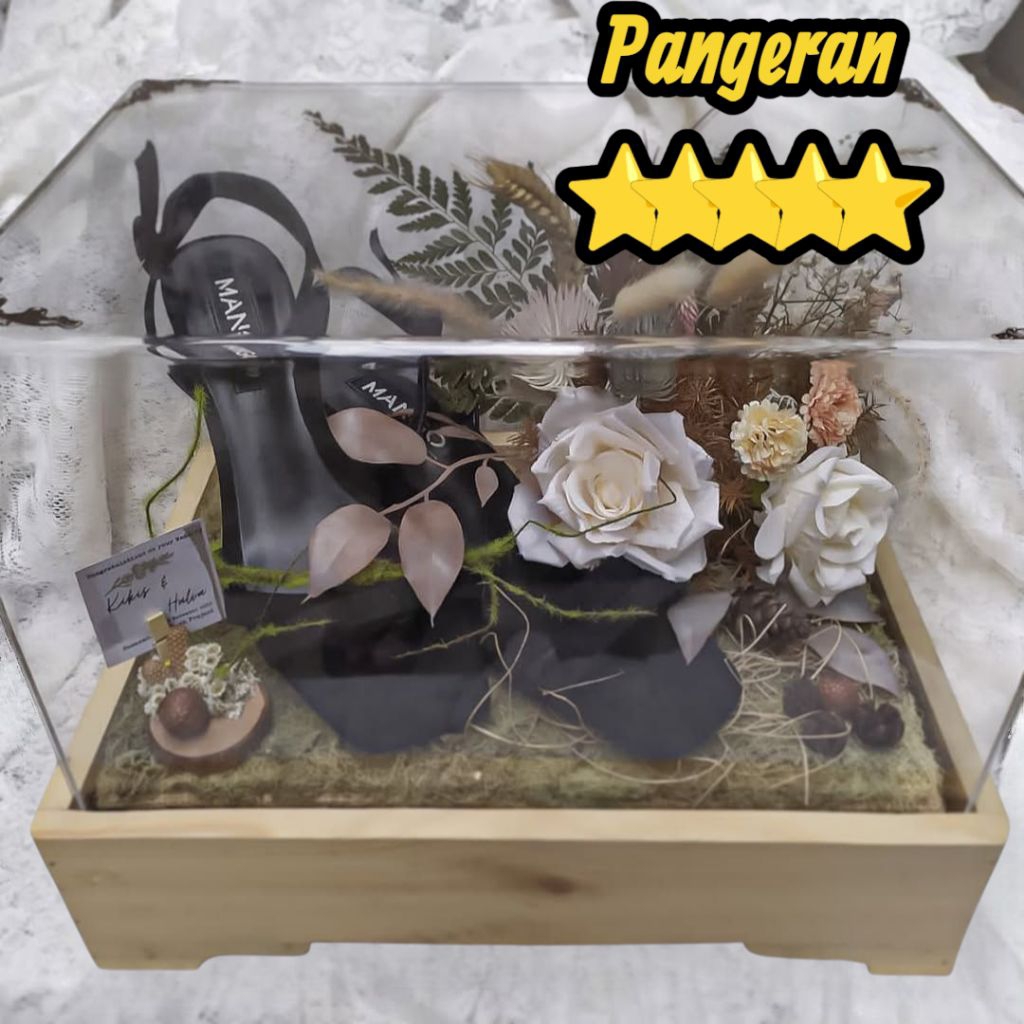 

( Promo) kotak Hantaran kayu jati Belanda 1 set isi 4 Box seserahan pernikahan