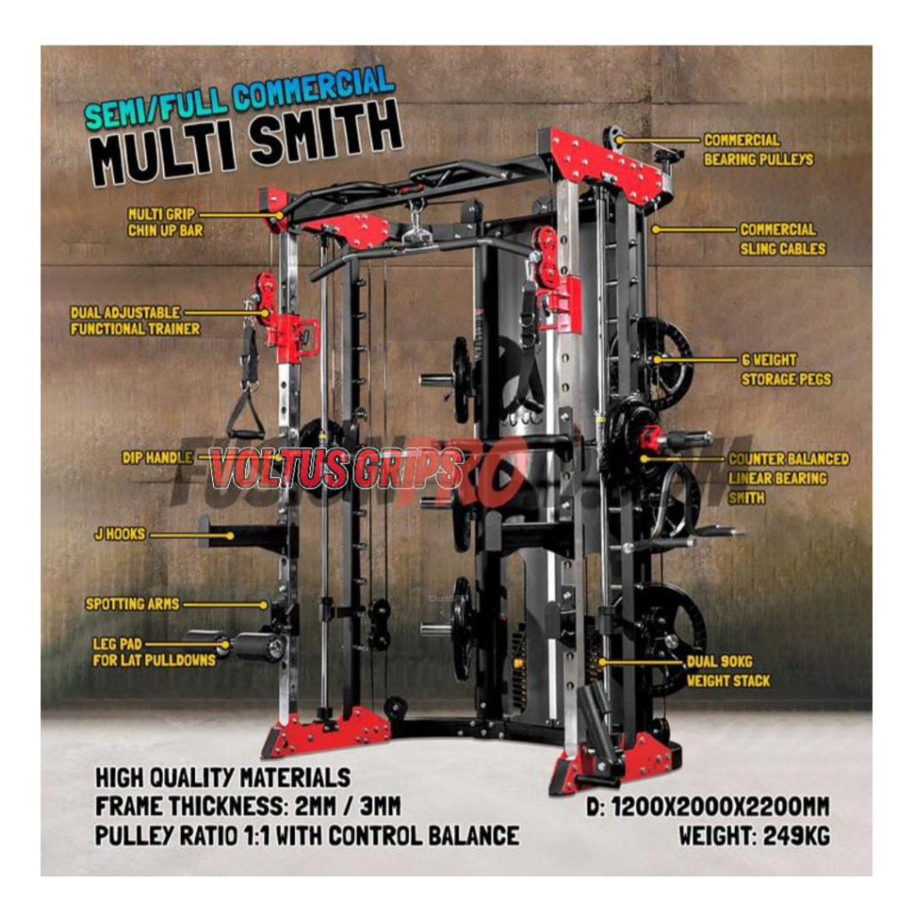 Alat Fitness Home Gym BK-3058 Fusion | Multifungsi Rumahan Semi Commercial