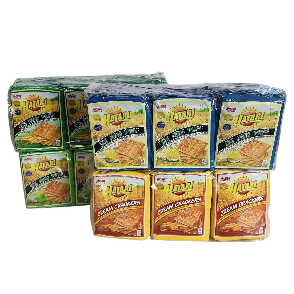 

Hatari Crakers PACK - Netto 245 gr x 6 bks