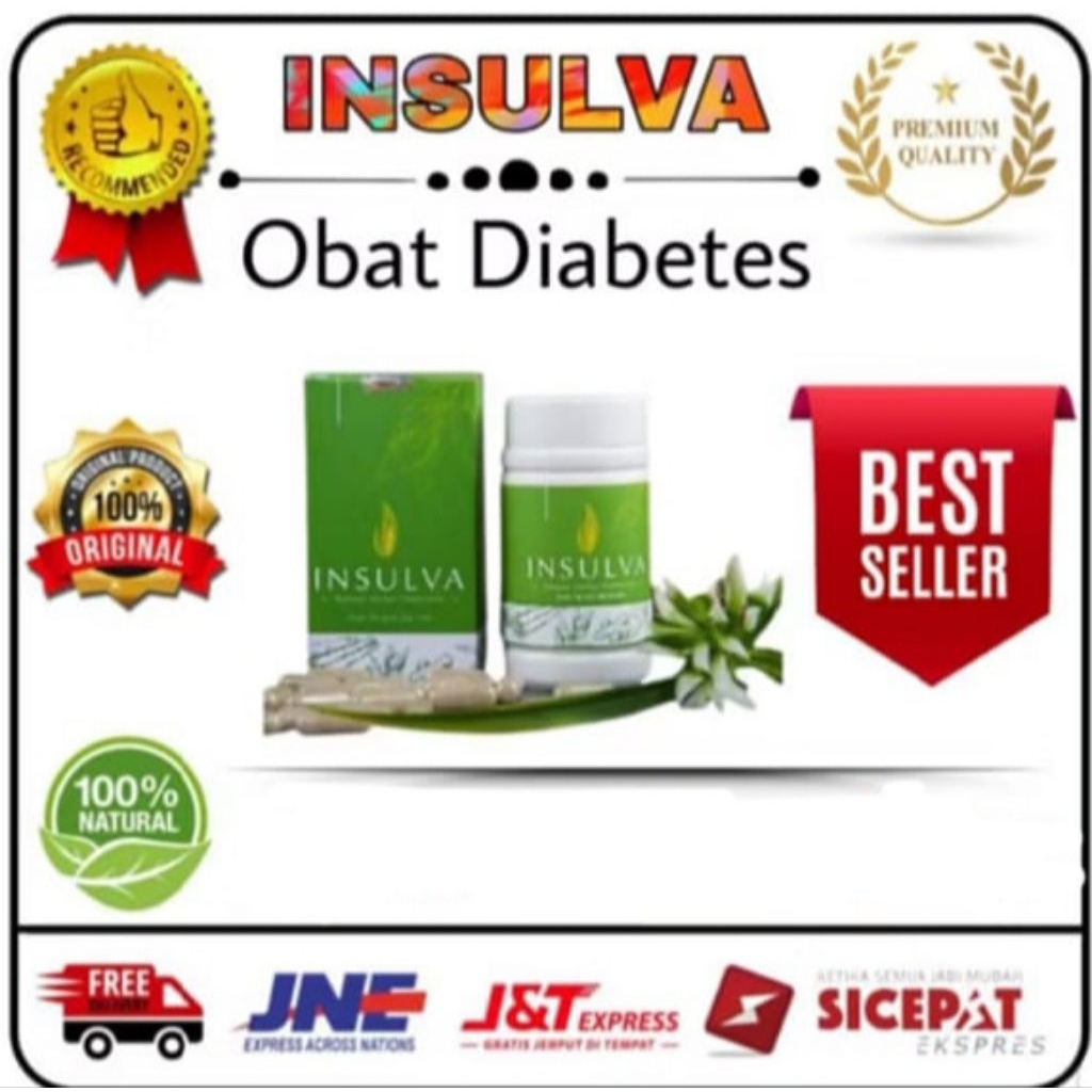 Obat Herbal Diabetes INSULVA 100% Original Asli Obat Diabetes Terbaik