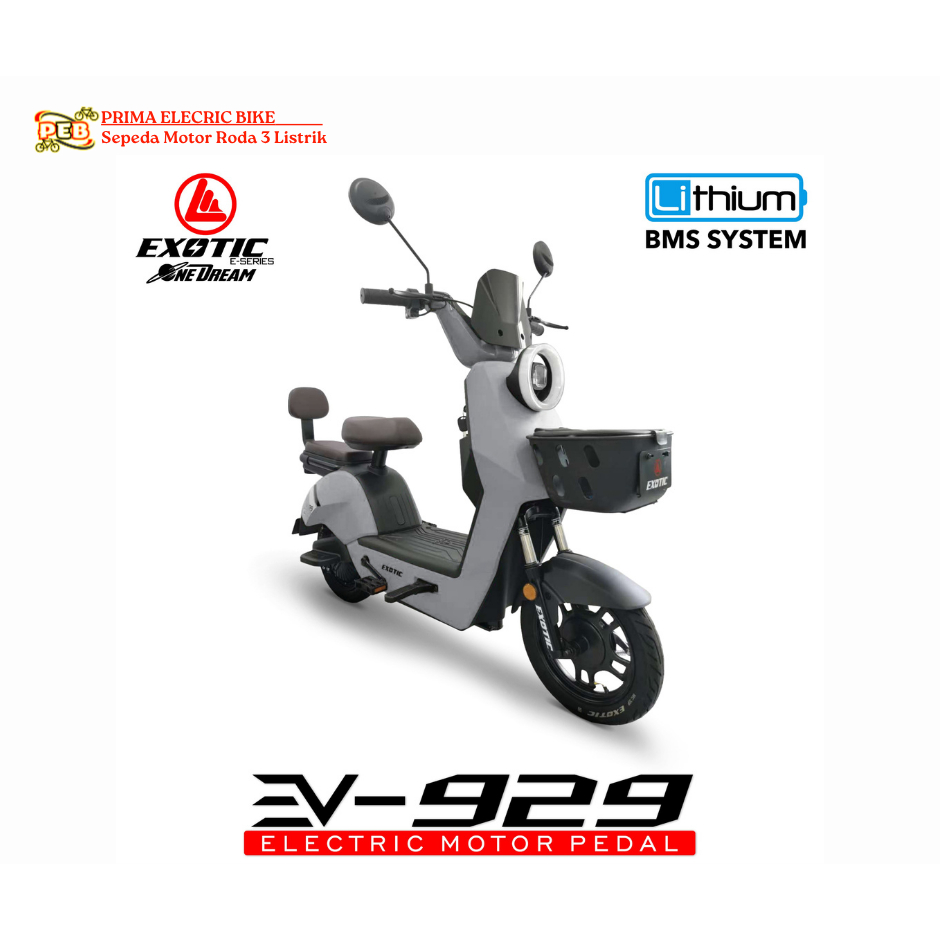 Sepeda Listrik Terbaru 2025 exotic ev - 929 lithium
