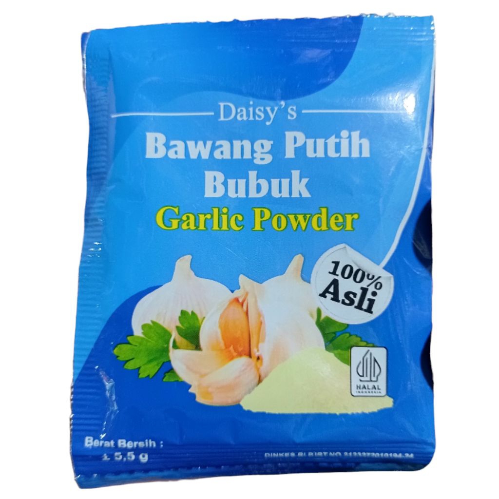 

Bawang Putih Bubuk Daisy 5,5gr Garlic Powder