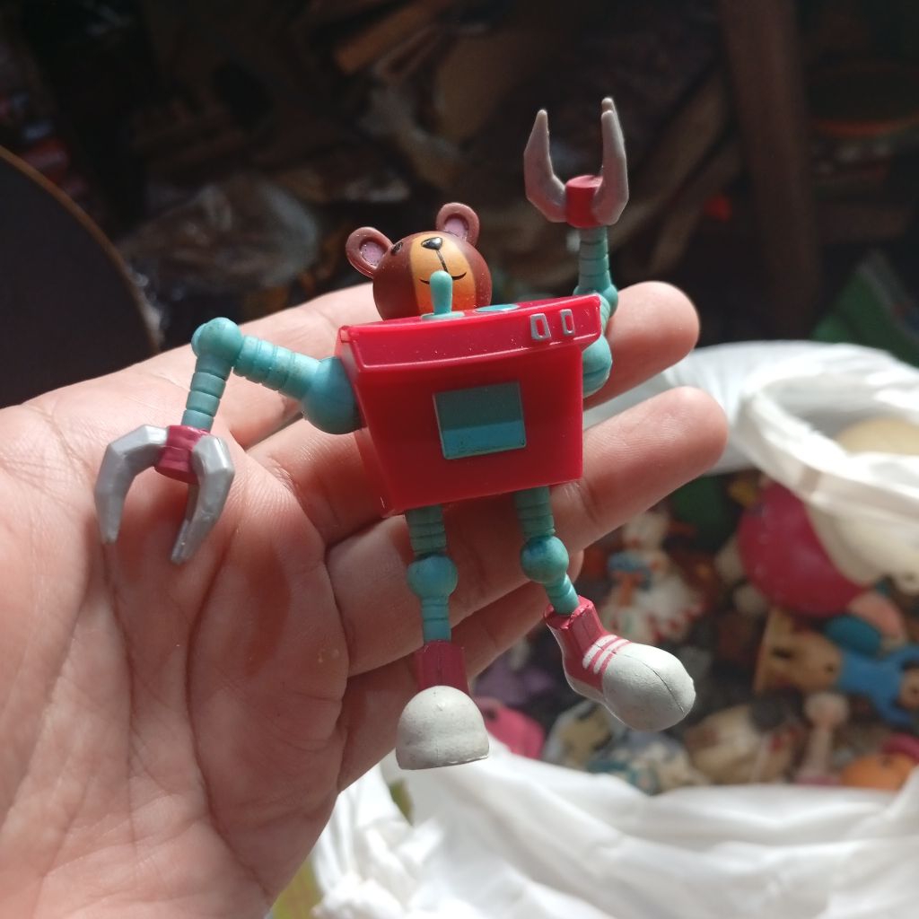 roblox toys robot bear figure