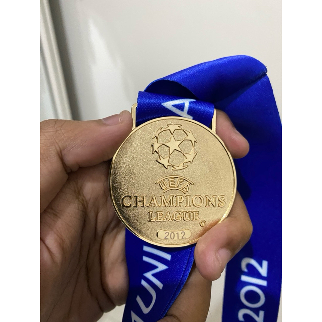 chelsea gold ucl medal 2012 final munich