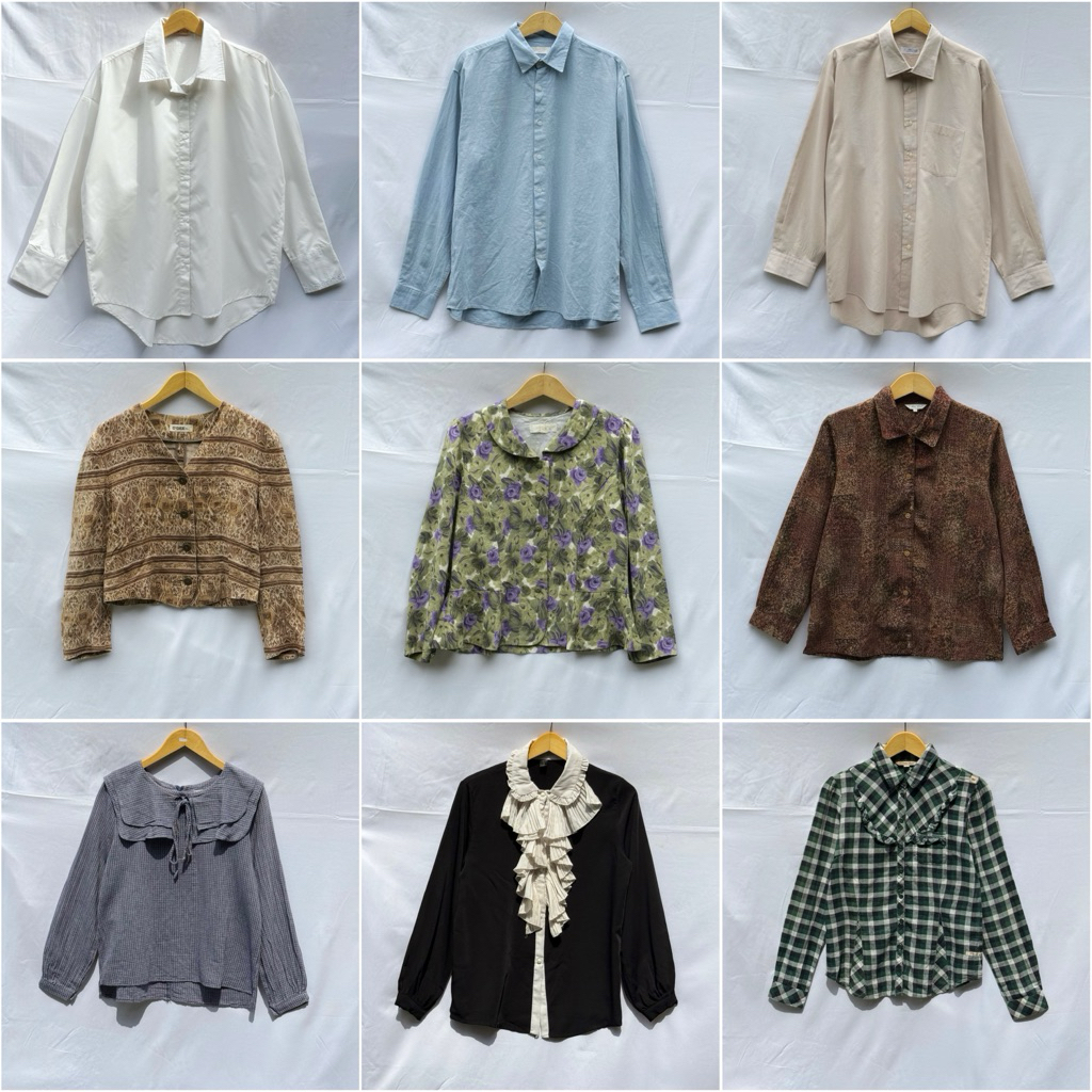 Blouse Korea | Atasan Wanita Vintage