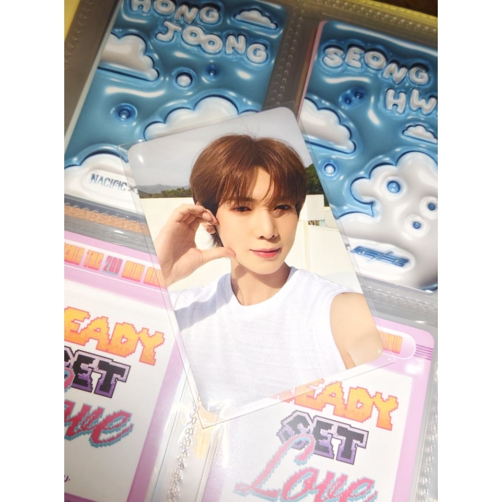 PHOTOCARD PC OFFICIAL YEOSANG ATEEZ NACIFIC PANTAI