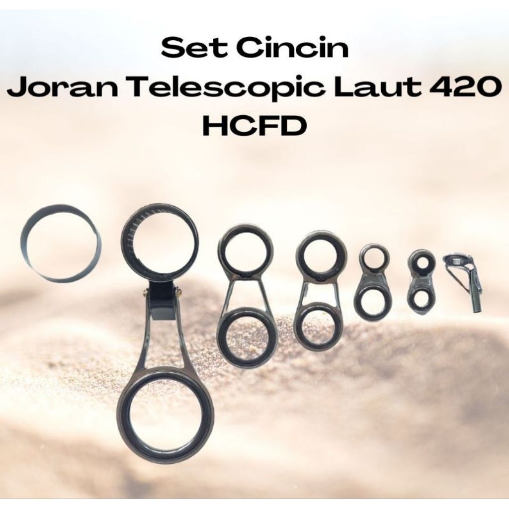 Set Cincin Joran Telescopic Laut 420 HCFD