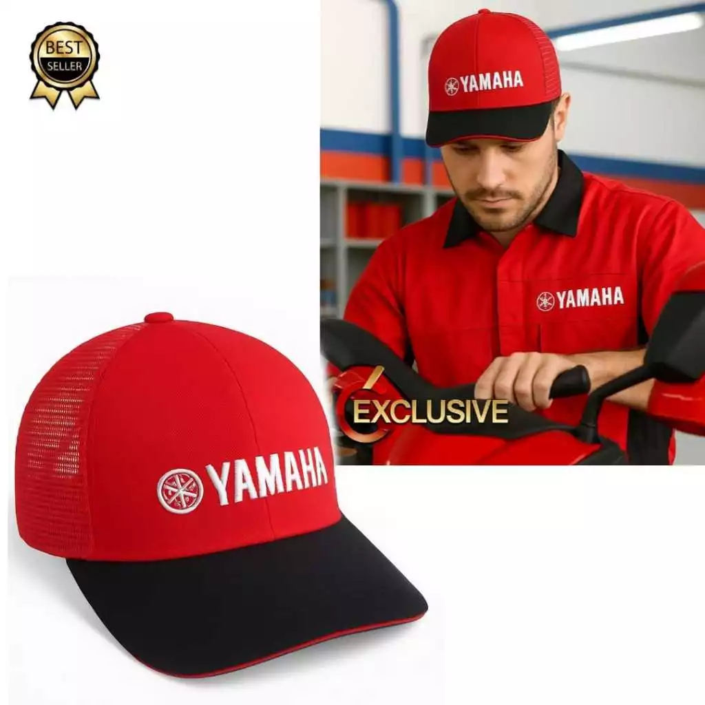 Topi Mekanik Yamaha Pria Terbaru / Topi Mekanik / Topi Yamaha