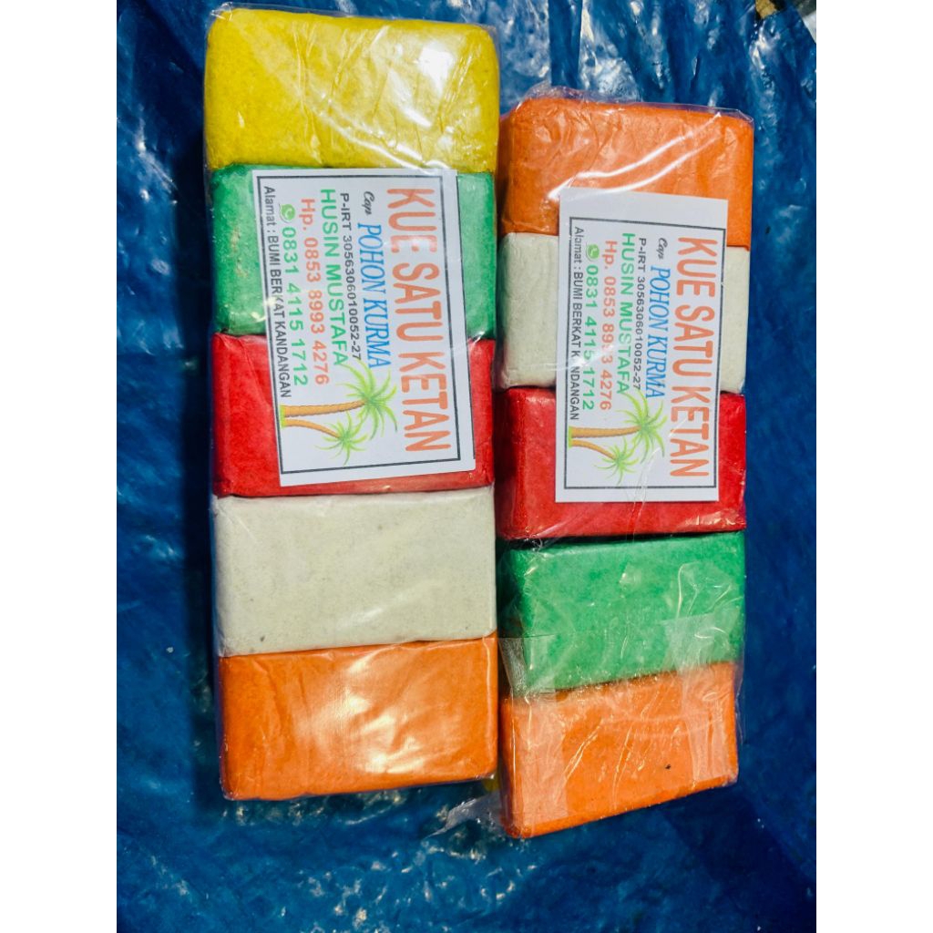 

Kue satu ketan warna warni isi 10pcs