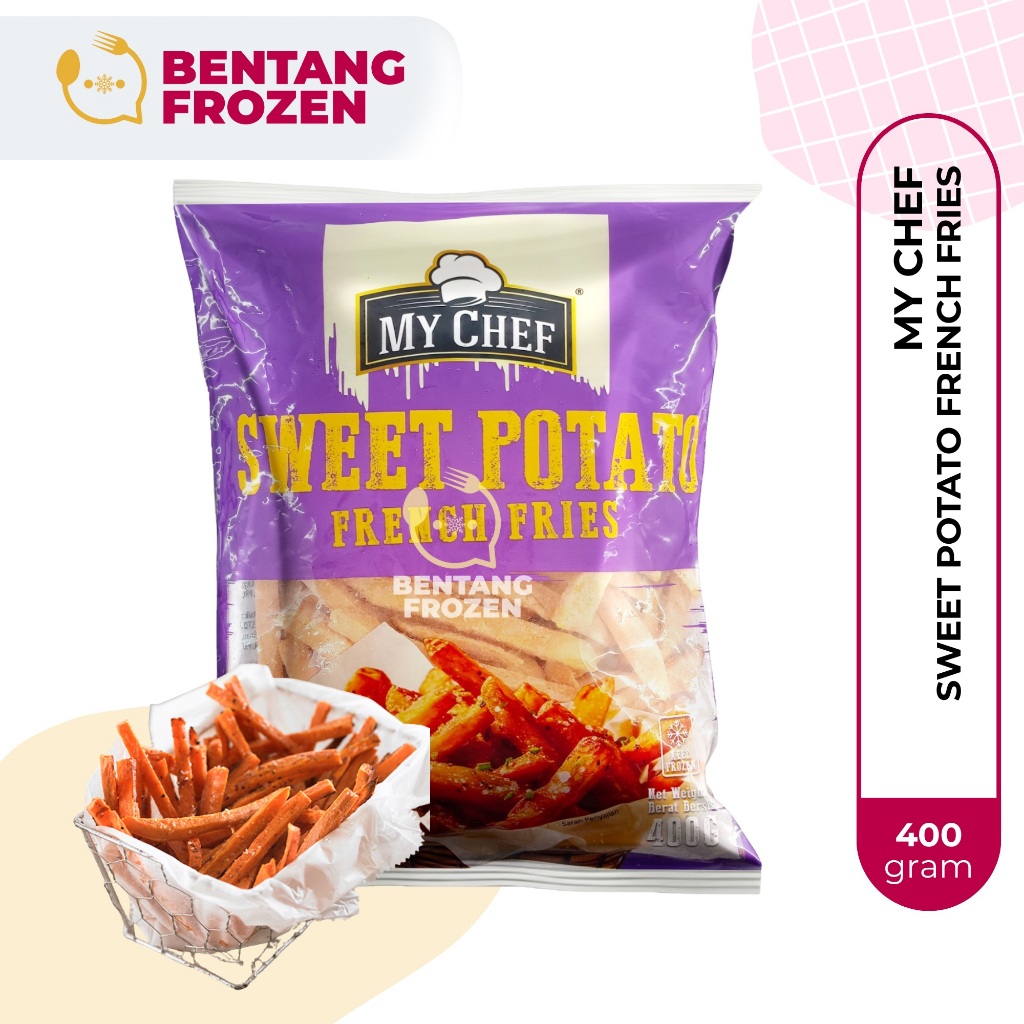 

My Chef Sweet Potato Fries 400gr / Ubi Stick