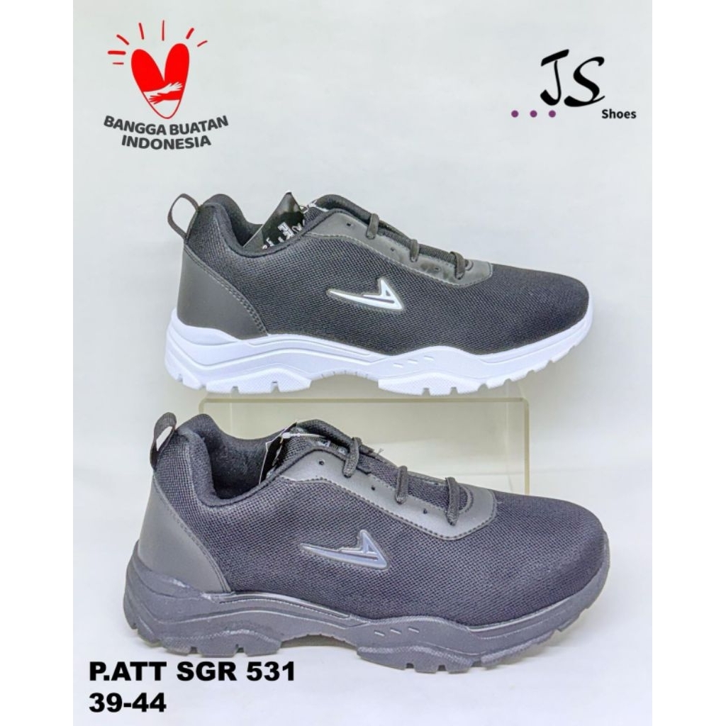 PRO ATT SGR 531 - SEPATU SEKOLAH TALI ANAK DEWASA MERK PRO ATT ORIGINAL