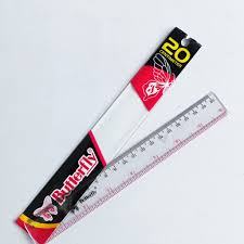 

MISTAR/ PENGGARIS BUTTERFLY 20CM 12 PCS