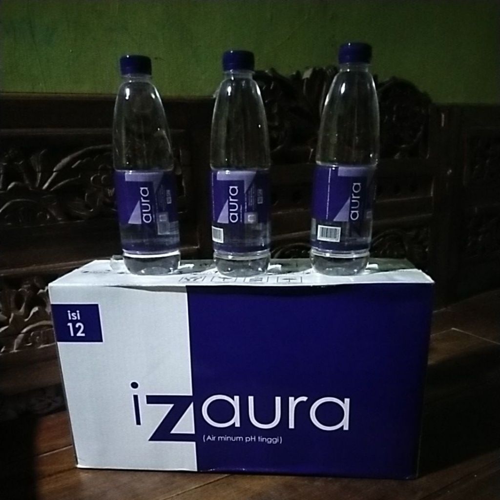 GROSIR (air mineral pH tinggi) IZAURA 100%ORIGINAL RESMI BPOM RI MD