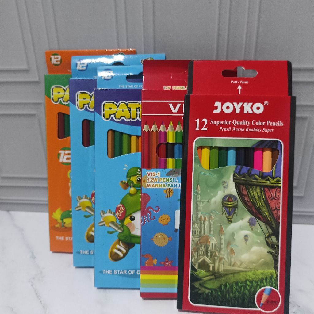 

Pensil Warna Panjang 12 W