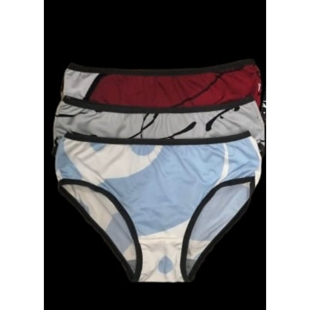 CD wanita 3 pcs bahan Jersey/spandek balon