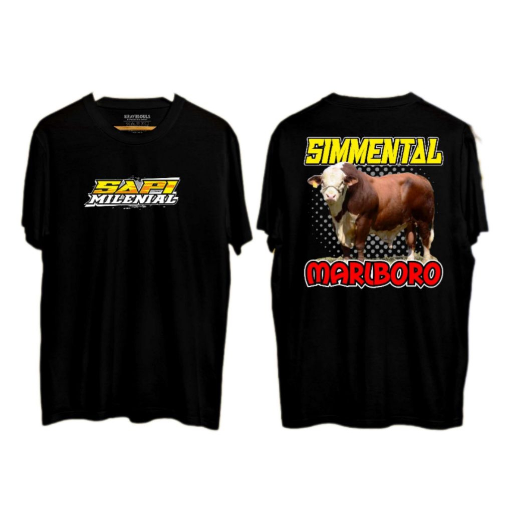 KAOS SAPI MILENIAL SAPI SIMMENTAL MARIBORO