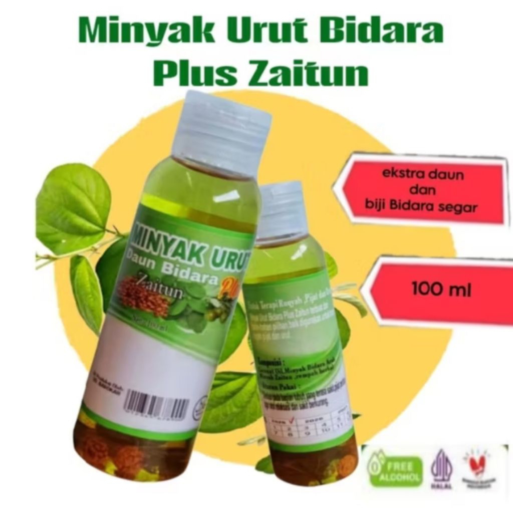 Minyak Urut Bidara Plus Zaitun 100ml