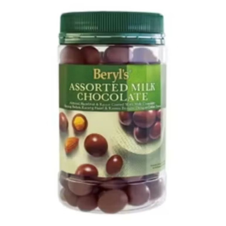 

Beryls chocolate milk Assorted in Jar coklat 400 gram
