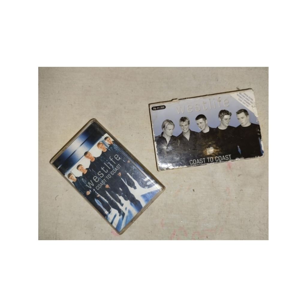 Kaset Pita Westlife - Coast To Coast