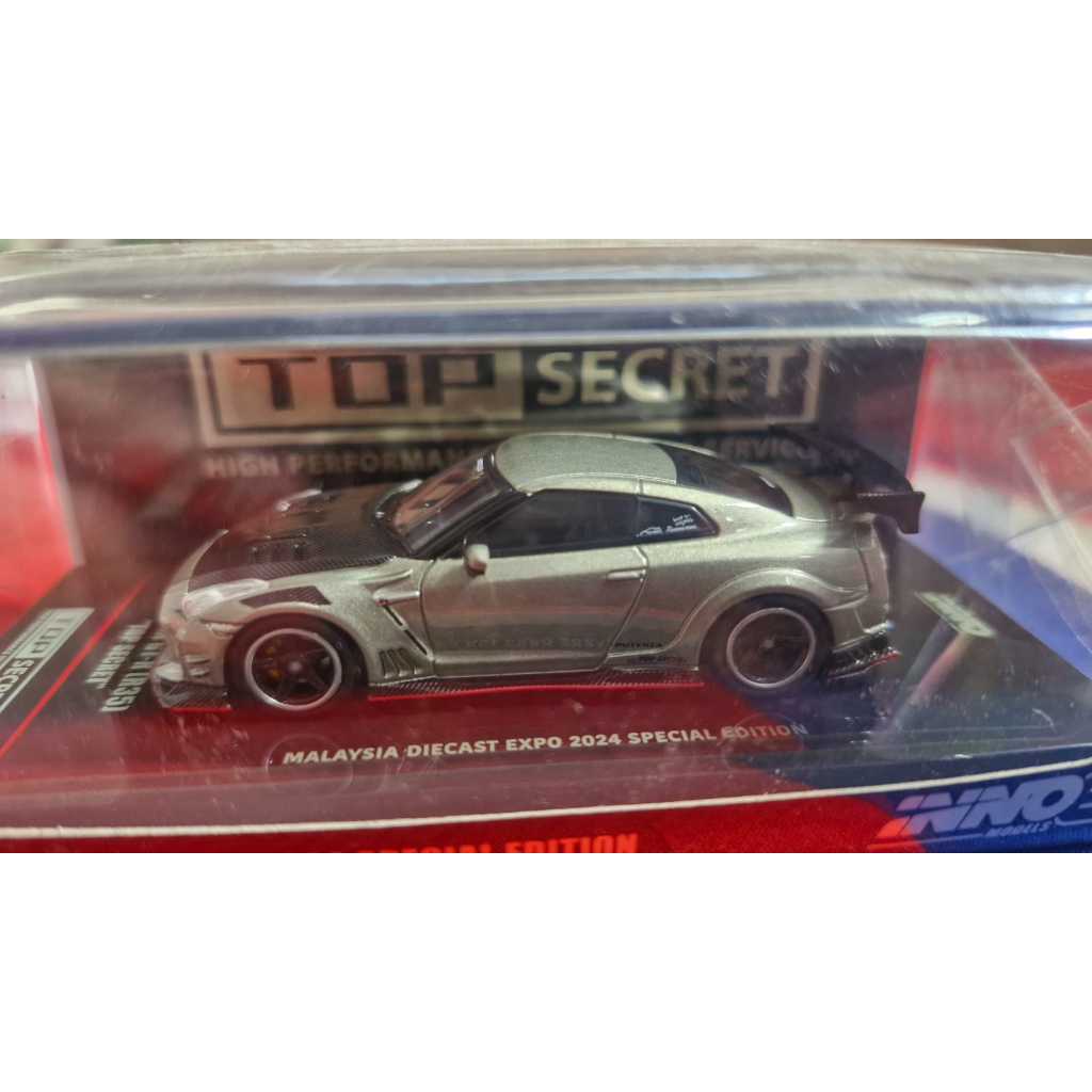 Inno 1/64 Nissan GT-R R35 "Top Secret" MDX2024 Inno64