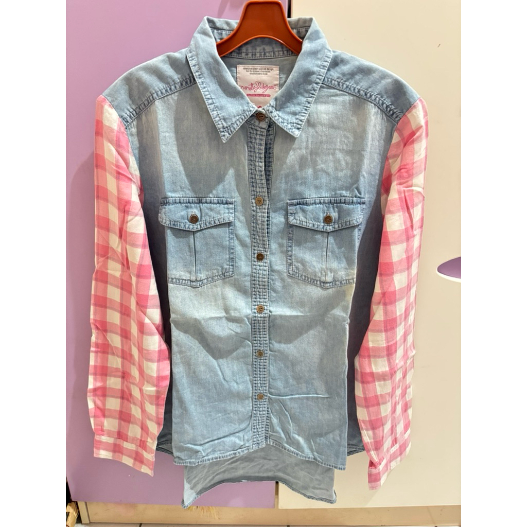 ninety degress kemeja jeans