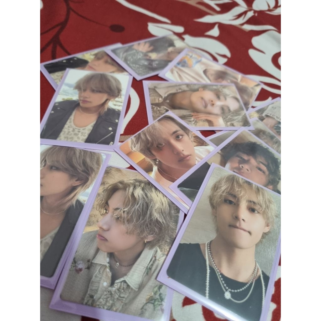 photocard v bts official