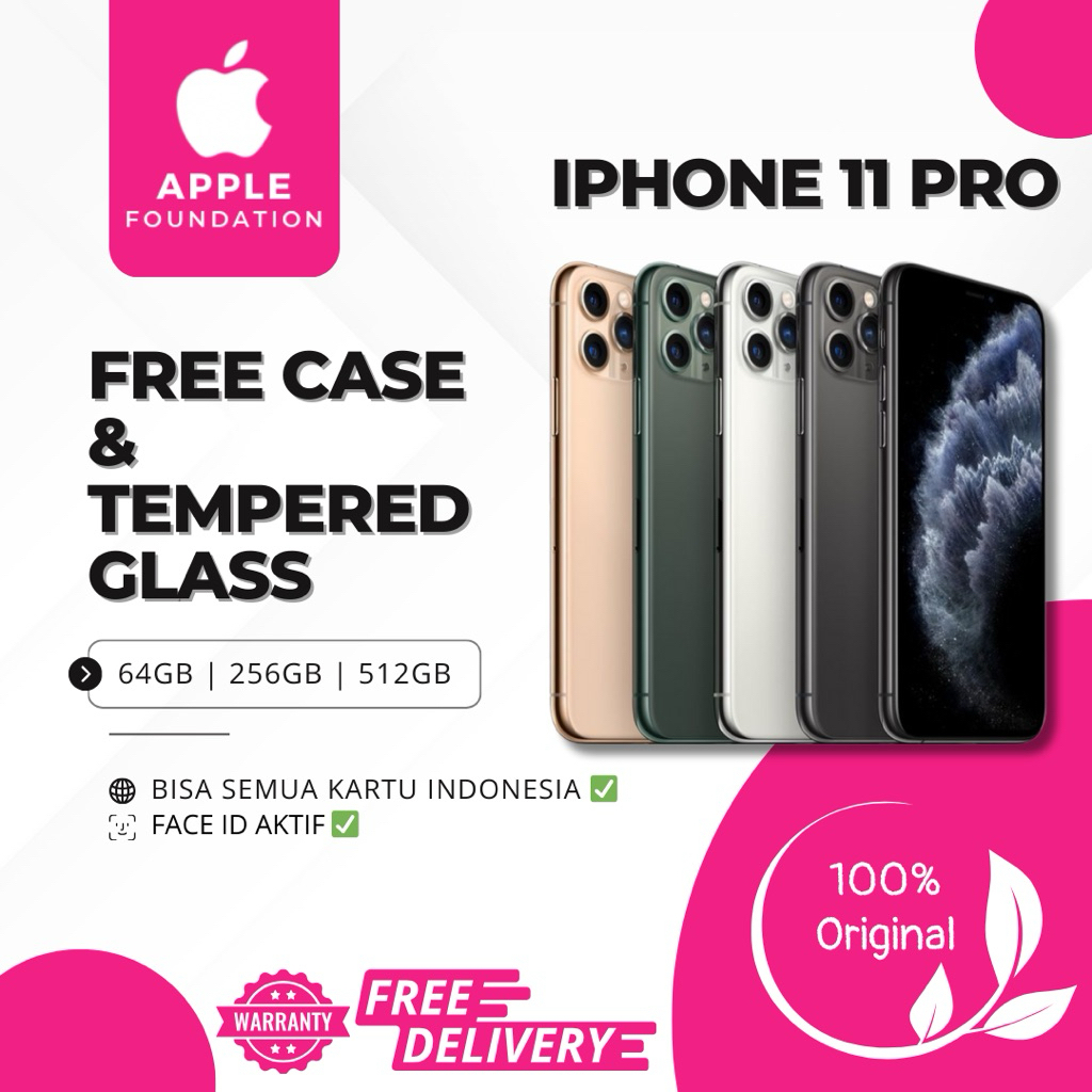 iPhone 11 Pro | 64gb 256gb 512gb | Second Fullset | Original 100%