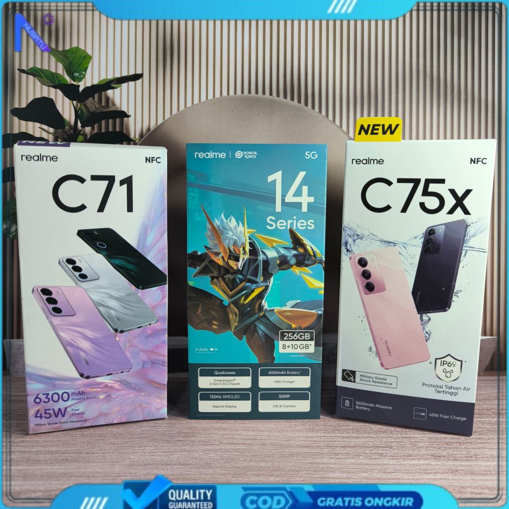 Dummy Box Hp  Realme Termurah - Pajangan - Display