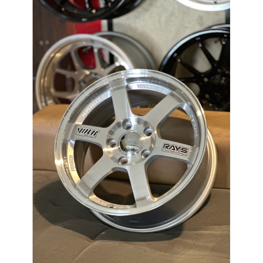 Velg TE37 Full Polis R16 Jf Luxury Kondisi Baru