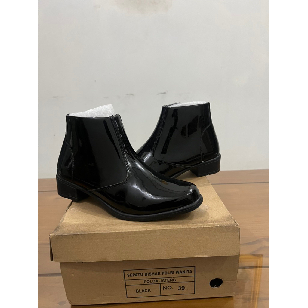 sepatu pdh flat polwan