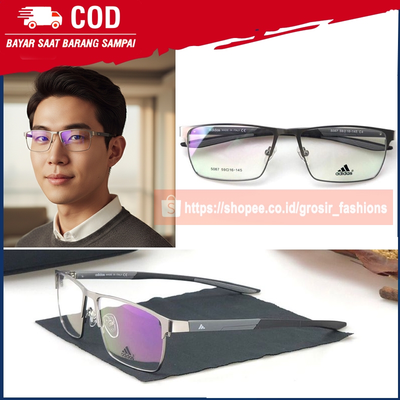 Frame Kacamata ADIDAS AD5087 Metal Full Sporty
