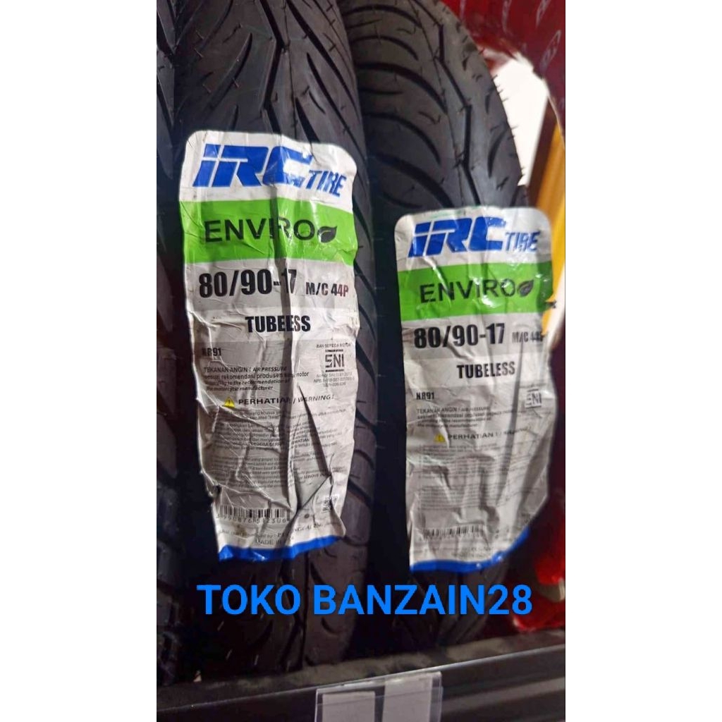 BAN LUAR RING 17 IRC ENVIRO SUPRA X REVO SMASH SHOGUN JUPITER Z DLL