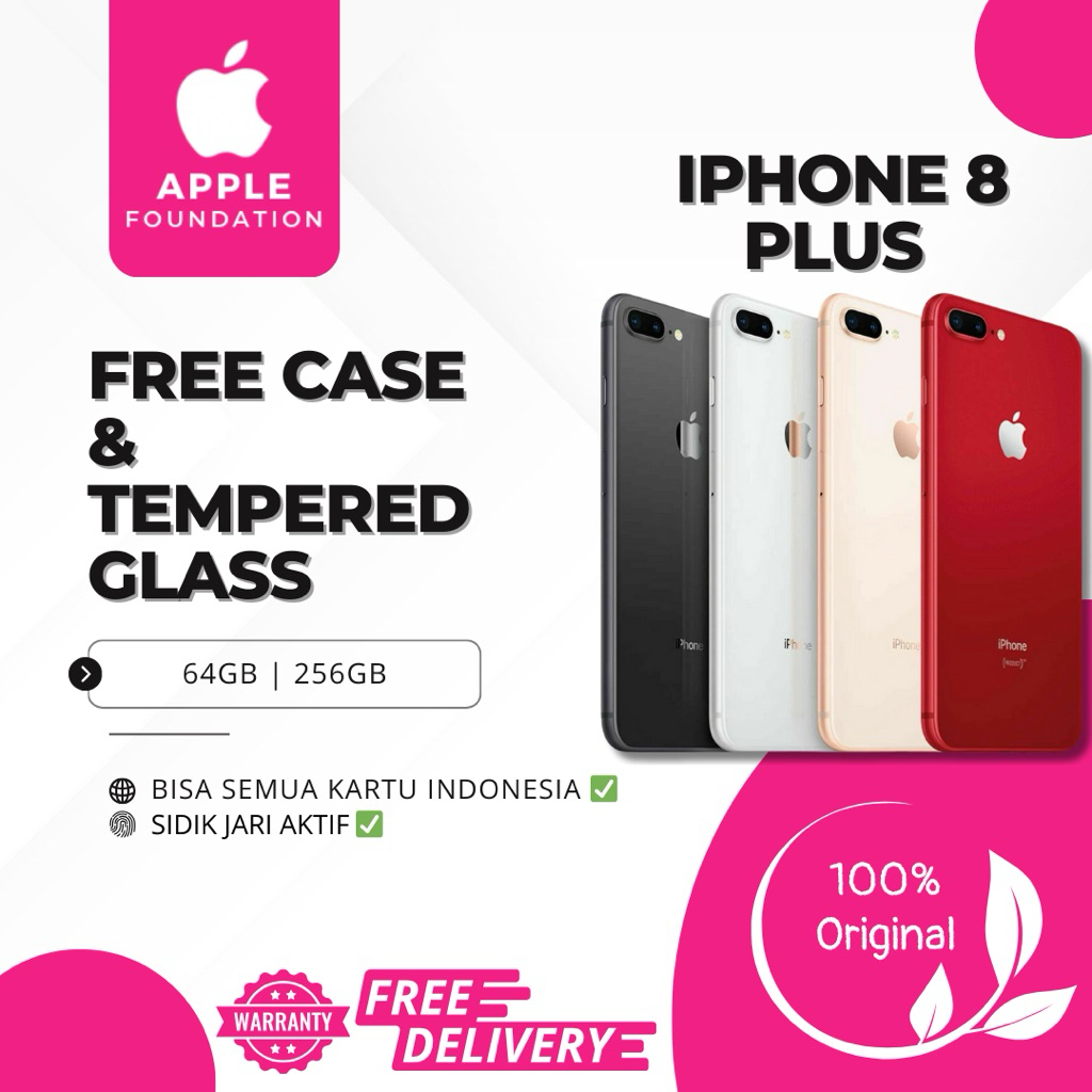 iPhone 8 Plus | 64gb 256gb | Second Fullset | Original 100%