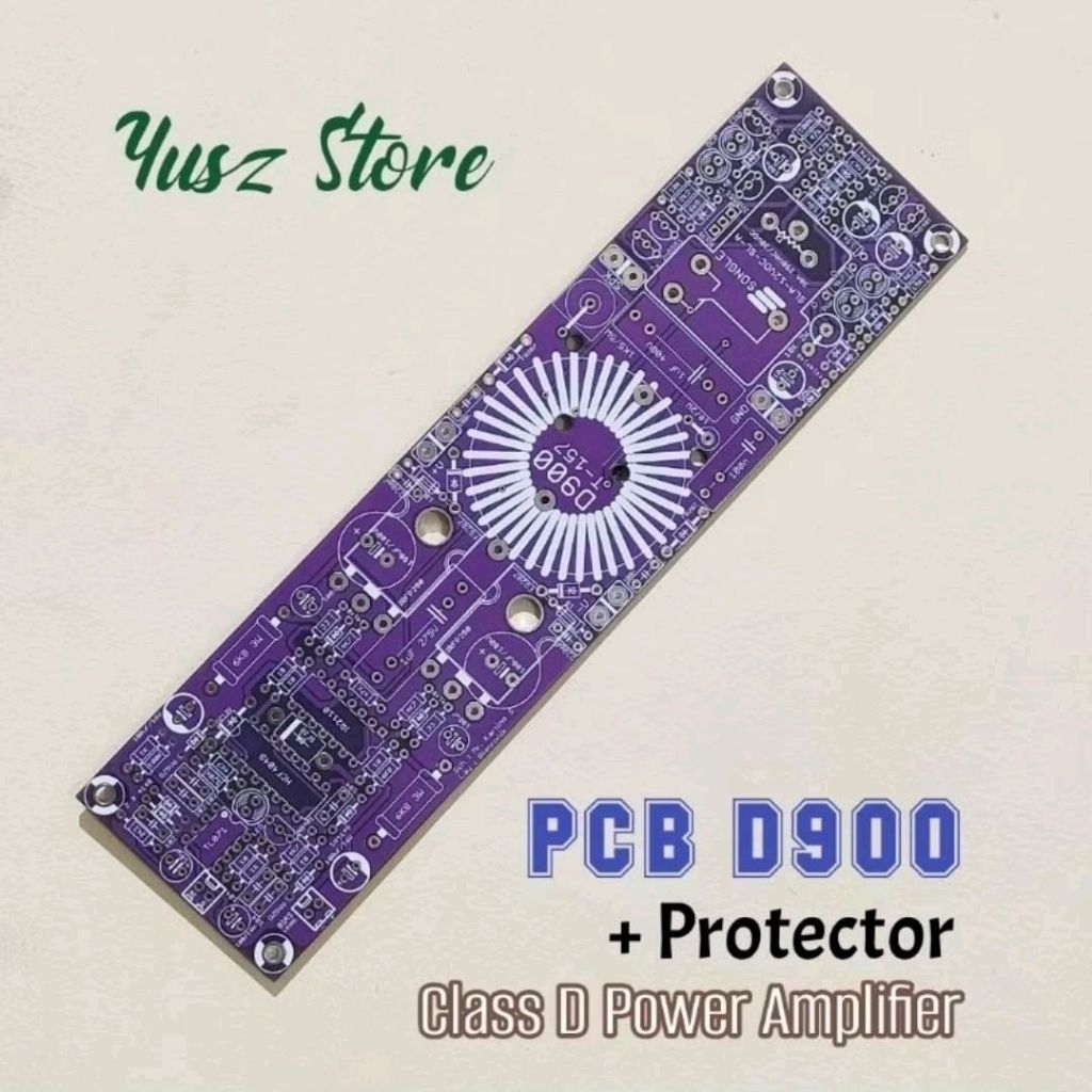 PCB D900 Protector Dobel layer Class D power amplifier