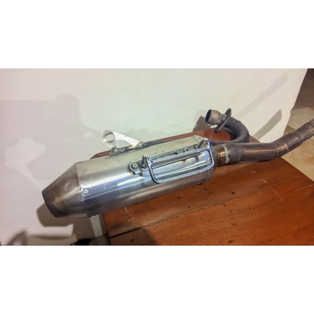 Knalpot crf klx rv1 original