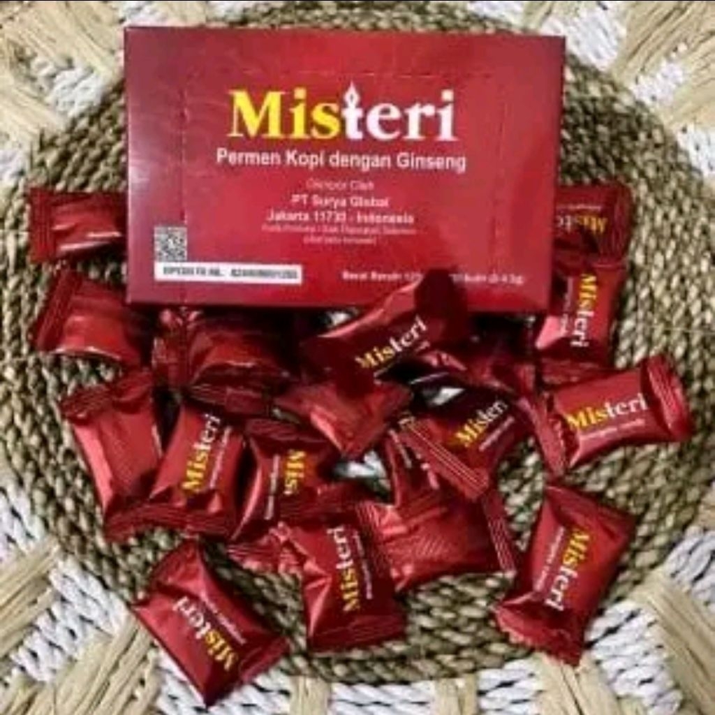 

Permen Misteri Candy Original 30pcs | Permen Kopi Dengan Ginseng | Mistery Candy 1 Box - 30pcs